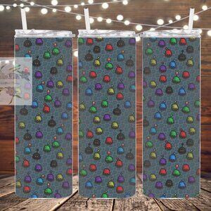 Rainbow Slimes Metal Insulated Stainless Steel Tumbler
